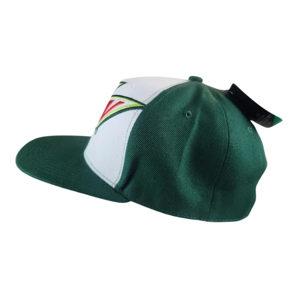 Mountain Dew Embroidered Snap Back Hat Cap 2017 New Pugs OSFM Flat Bill - Picture 4 of 11